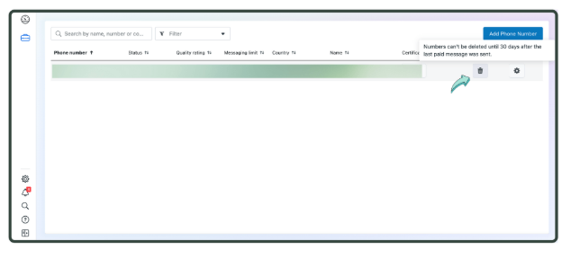 Downgrade your WhatsApp Business API Account